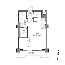 間取図画像 ワンルーム