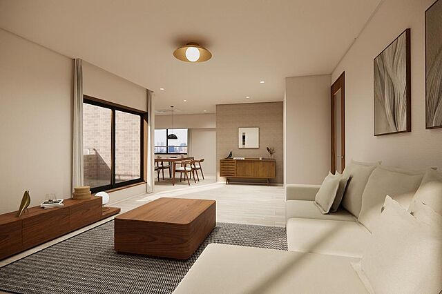 リビング/ダイニング 中野区中野6丁目14-10