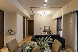 内装のテーマは「和モダンな隠れ家」。