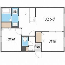 プリオール月寒東 1階