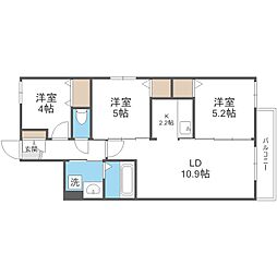 間取図画像 3LDK