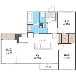 RITZ GRANDE 菊水上町 3階