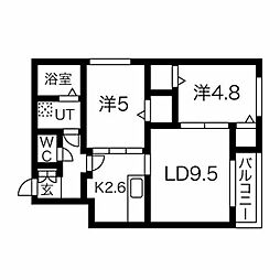 アヴェンタドール学園前 2階