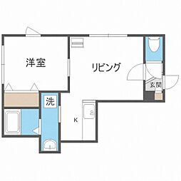 ピースハーモニー南平岸Ａ 2階