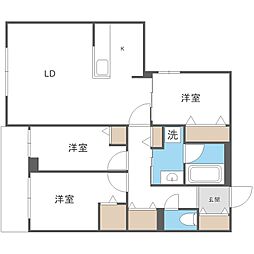 Ｓ−ＲＥＳＩＤＥＮＣＥ東札幌ｂｌｉｎｇ 4階