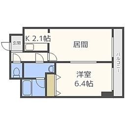 サクシード豊平 5階/-