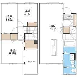 クレスタ 1階/-