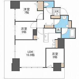 ザ・タワーズフロンティア札幌 5階