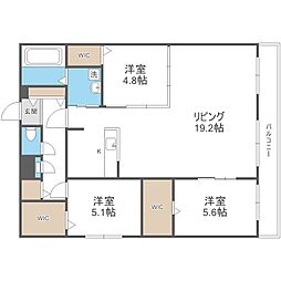 ル　ビエノア北円山 5階/-