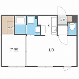グローリア南10条 3階/-