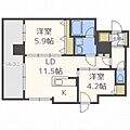 クレジデンス札幌・南4条11階11.2万円