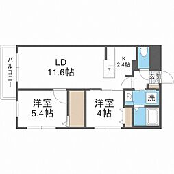 ブランシャール伏見 2階