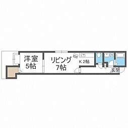 ルミエール北郷 2階