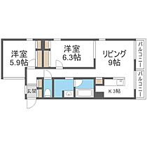 プルミエールメゾン南円山  ｜ 北海道札幌市中央区南五条西18丁目（賃貸マンション2LDK・1階・59.67㎡） その2