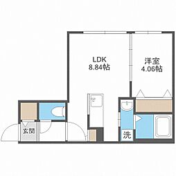 アダマゼイン厚別南 2階