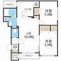 アヴァンセ旭ヶ丘3階7.1万円