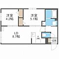 セフィーロ新札幌4階9.0万円