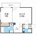 カレラ平和通1階5.4万円