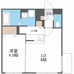 キングハウス豊平4条9丁目 1階
