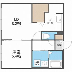 ラフィナート発寒中央 2階