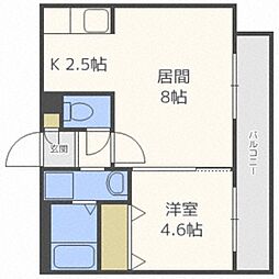 クリビア二十四軒 2階