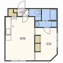 北海道札幌市西区二十四軒四条5丁目（賃貸マンション1LDK・3階・34.00㎡） その2