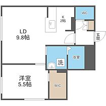 Bellagio　tsukisamu  ｜ 北海道札幌市豊平区月寒西二条6丁目（賃貸マンション1LDK・2階・40.39㎡） その2