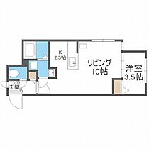 サクラブール宮の沢  ｜ 北海道札幌市西区発寒六条8丁目（賃貸マンション1LDK・3階・33.08㎡） その2