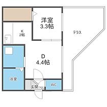 ＶＥＲＩＥＳＴ琴似  ｜ 北海道札幌市西区八軒二条西2丁目（賃貸マンション1DK・1階・25.10㎡） その2