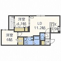 ブランシャール発寒南  ｜ 北海道札幌市西区発寒五条4丁目（賃貸マンション2LDK・2階・55.51㎡） その2