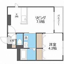 ＰＬＡＮ　ＤＥ　Ｎ18（プランデエヌ18）  ｜ 北海道札幌市東区北十八条東17丁目（賃貸マンション1LDK・4階・32.70㎡） その2