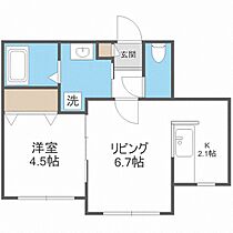 ユーフォリア北円山  ｜ 北海道札幌市中央区北七条西24丁目（賃貸マンション1LDK・2階・32.13㎡） その2