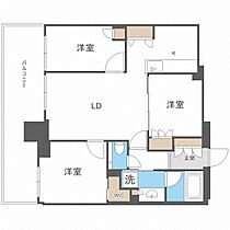 ザ・グランアルト札幌　苗穂ステーションタワー  ｜ 北海道札幌市東区北五条東10丁目（賃貸マンション3LDK・2階・74.69㎡） その2