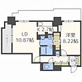 パシフィックタワー札幌22階12.7万円