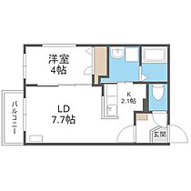 グラッツェ櫻乃邸  ｜ 北海道札幌市手稲区前田五条14丁目（賃貸マンション1LDK・3階・33.22㎡） その2