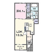 香川県高松市仏生山町甲（賃貸アパート1LDK・2階・50.05㎡） その2