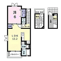 香川県高松市木太町（賃貸アパート1LDK・3階・53.34㎡） その2