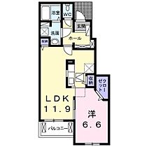 香川県丸亀市土器町東7丁目（賃貸アパート1LDK・1階・45.84㎡） その2