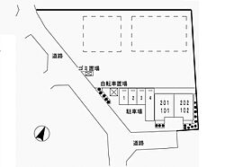 香川県丸亀市城南町（賃貸アパート1LDK・2階・46.28㎡） その21