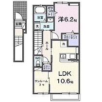 香川県木田郡三木町大字平木（賃貸アパート1LDK・2階・51.63㎡） その2