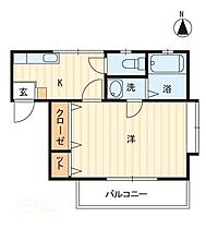 香川県高松市上之町3丁目（賃貸アパート1K・2階・23.18㎡） その2