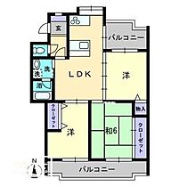 香川県高松市太田下町（賃貸マンション3LDK・2階・60.92㎡） その2