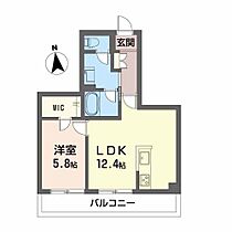 香川県高松市花ノ宮町3丁目（賃貸マンション1LDK・3階・44.86㎡） その2