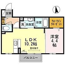 香川県高松市三名町（賃貸アパート1LDK・2階・36.84㎡） その2