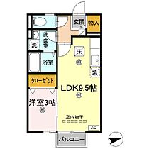 香川県高松市伏石町（賃貸アパート1LDK・1階・33.39㎡） その2