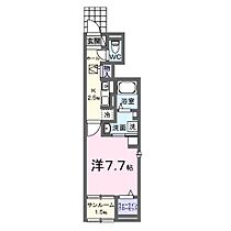 香川県坂出市川津町（賃貸アパート1K・1階・31.66㎡） その2