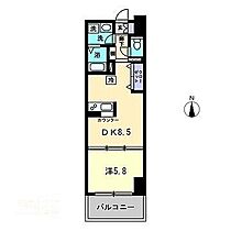 香川県高松市錦町2丁目（賃貸マンション1DK・4階・35.20㎡） その2