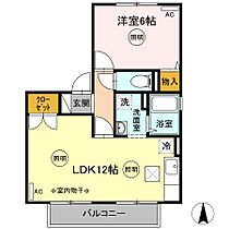 香川県丸亀市土器町西7丁目（賃貸アパート1LDK・1階・42.78㎡） その2