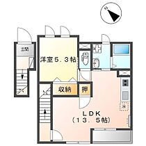 香川県丸亀市津森町（賃貸アパート1LDK・2階・47.30㎡） その2