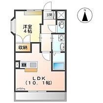 香川県観音寺市三本松町2丁目（賃貸アパート1LDK・2階・36.00㎡） その2